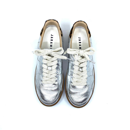 Tenis Cuero Animal Goma